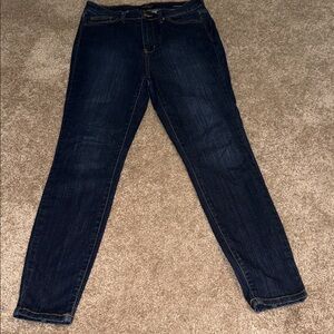 Judy Blue Slim Skinny Jeans in Dark Indigo